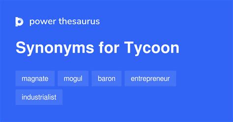 tycoon synonym